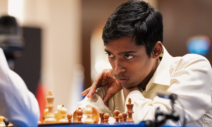 r praggnanandhaa: Teenage chess prodigy R Praggnanandhaa