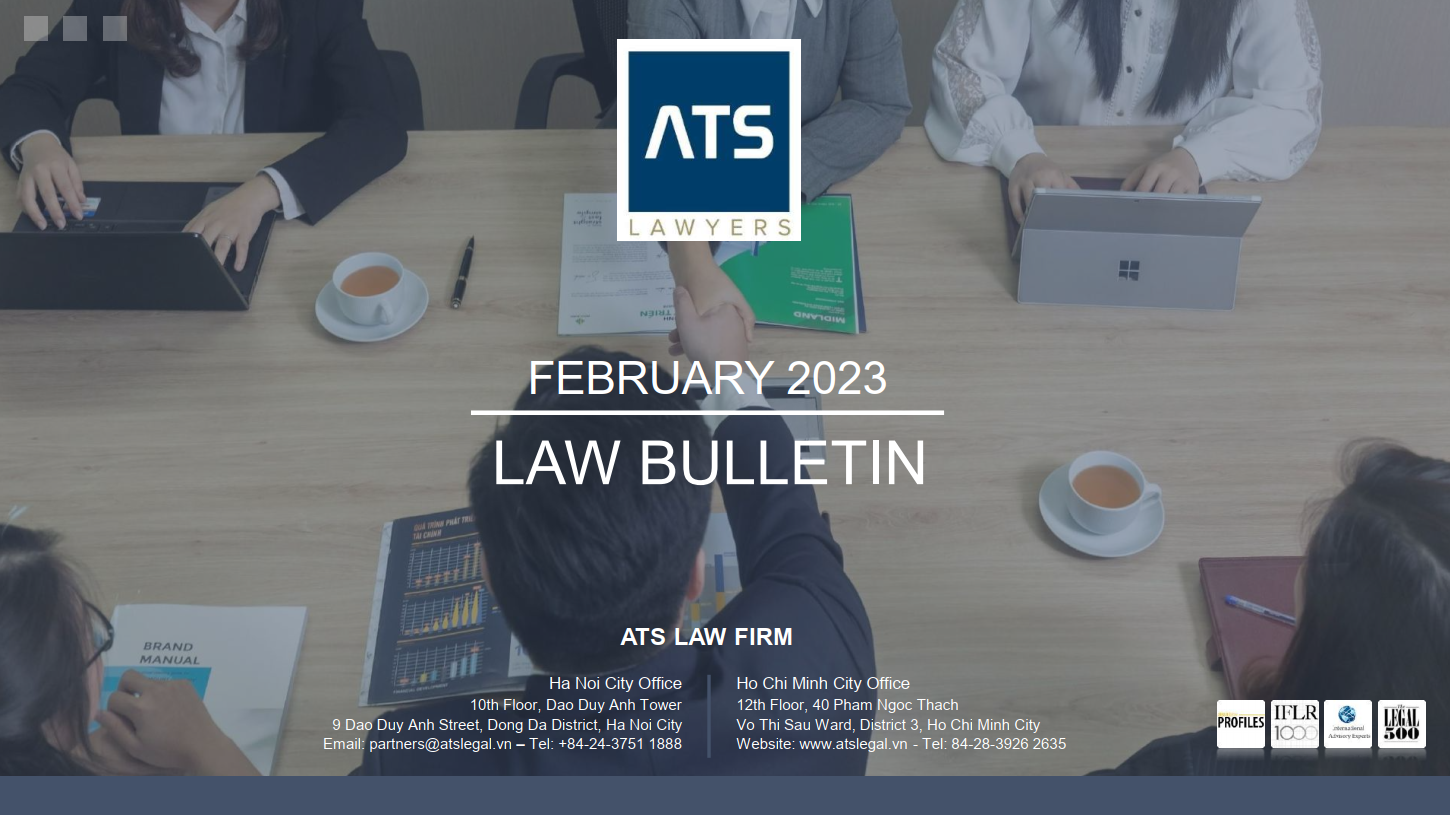 [ATS Law Firm] ATS Law Bulletin February 2023